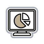 ICON-Computer-Pie Chart