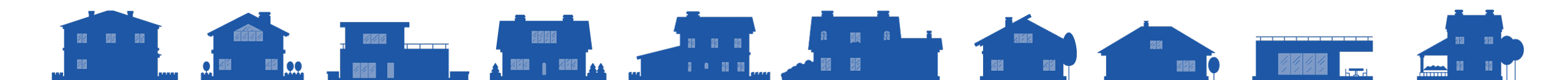 generic home images in a row